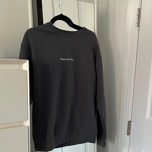 Womens  Black Sweater - Peace of Mind